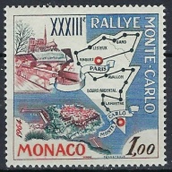Monaco 549 MNH 1963 Auto Race (ad1384)