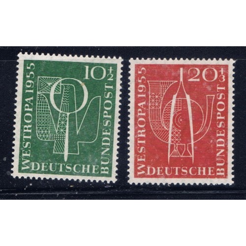 Germany B342-43 MNH 1955 set (ad1402)