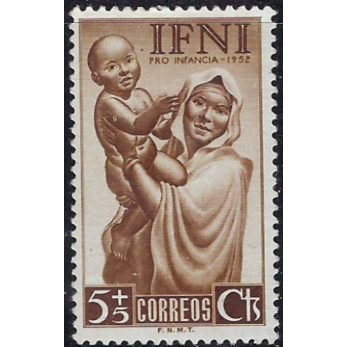 Ifni B7 MLH 1953 issue (ad1414)