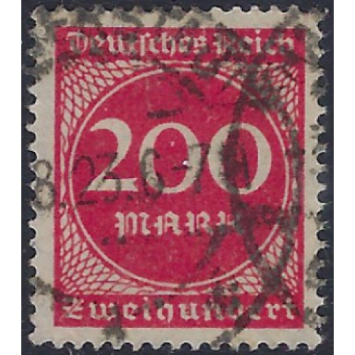 Germany 230 Used 1927 issue (ad1435)