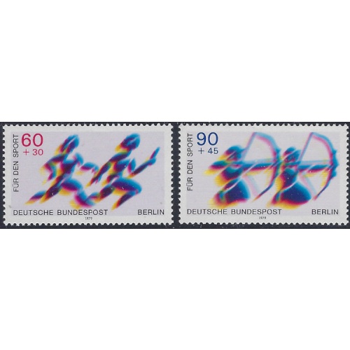 Germany Berlin 9NB157-58 MNH 1979 Sports (ad1440)