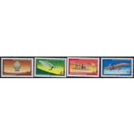 Germany Berlin 9NB153-56 MNH 1974 Aviation (ad1443)