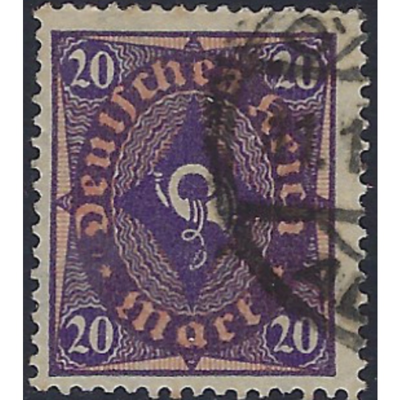 Germany 182 Used 1921 issue (ad1451)