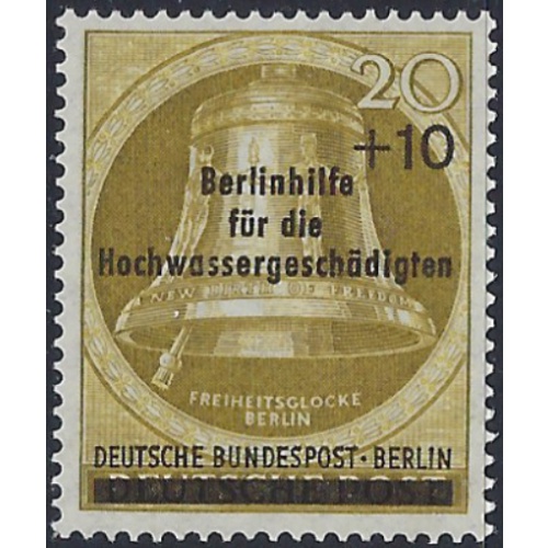 Germany Berlin 9NB17 MNH 1956 Overprint (ad1452)