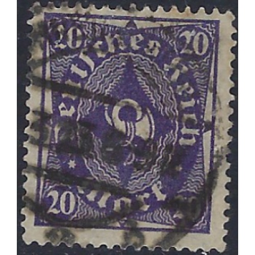Germany 191 Used 1923 issue (ad1458)