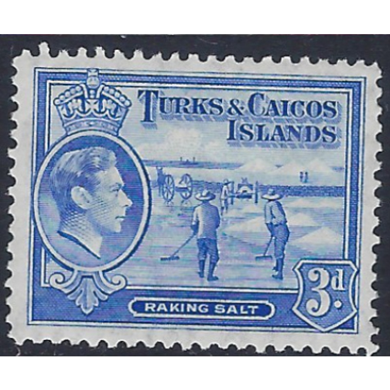 Turks and Caicos 84 MH 1938 issue (ad1473)