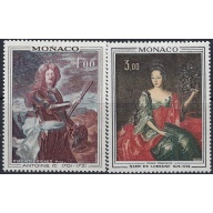 Monaco 813-14 MNH 1972 set (ad1491)