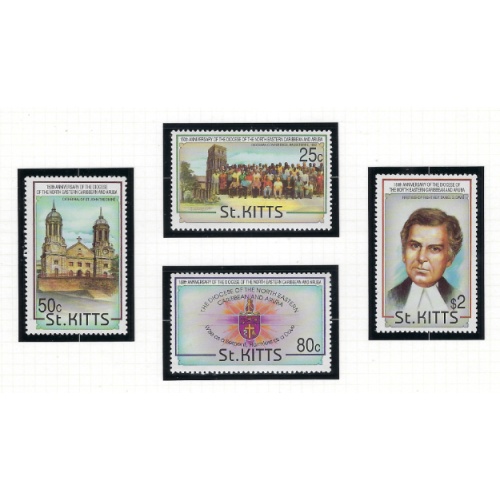 St Kitts 356-59 MNH 1993 set (ad1569)