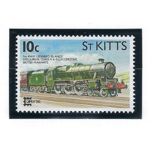 St Kitts 407 MNH 1996 Train (ad1622)