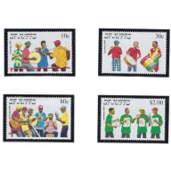 St Kitts 465-68 MNH 1999 Christmas (ad1678)