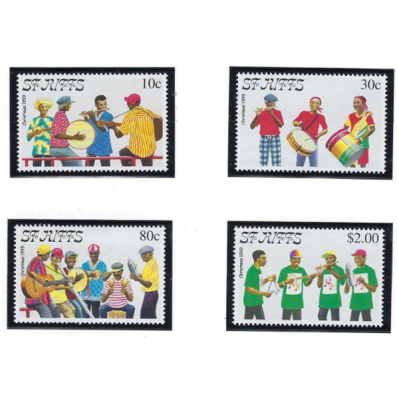 St Kitts 465-68 MNH 1999 Christmas (ad1678)