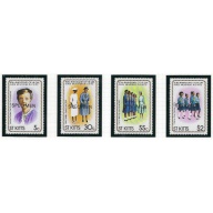 St Kitts 82-85 MNH 1981 SPECIMEN (ad1680)