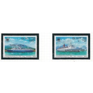 St Kitts 106-07 MNH 1983 SPECIMEN (ad1683)