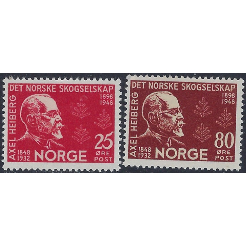 Norway 292-93 MNH 1948 set (ad1694)
