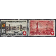 Switzerland B117-18 Used 1942 set (ad1698)