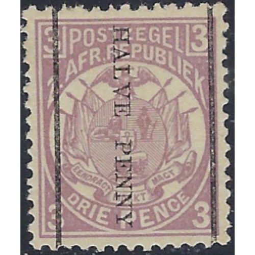 Transvaal 140 MLH 1885 issue (ad1710)