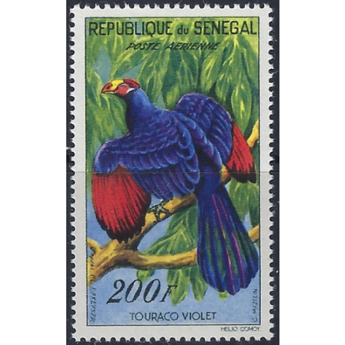 Senegal C28 MNH 1961 Bird (ad1739)