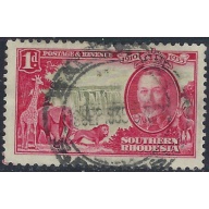 Southern Rhodesia 33 Used 1935 issue (ad1756)