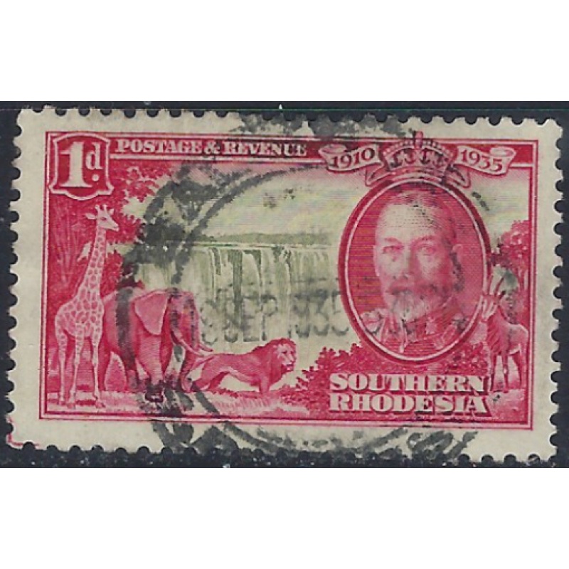 Southern Rhodesia 33 Used 1935 issue (ad1756)