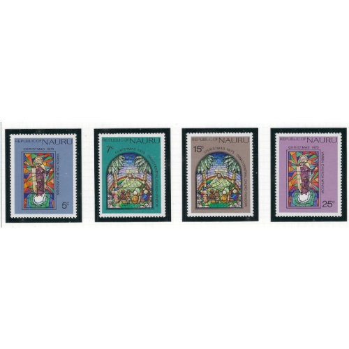 Nauru 130-33 MNH 1975 Christmas (ad1838)