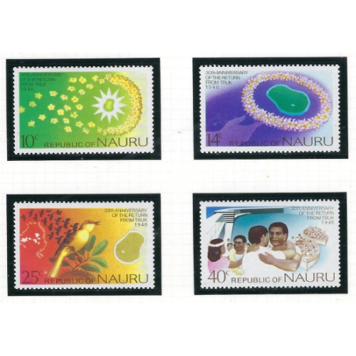 Nauru 134-37 MNH 1976 Set (ad1839)