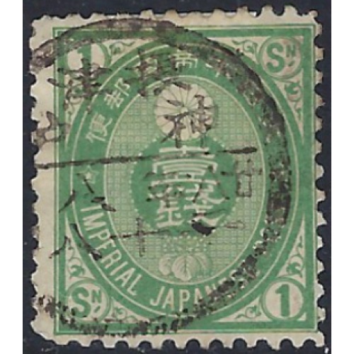 Japan 72 Used 1883 issue (ad1845)