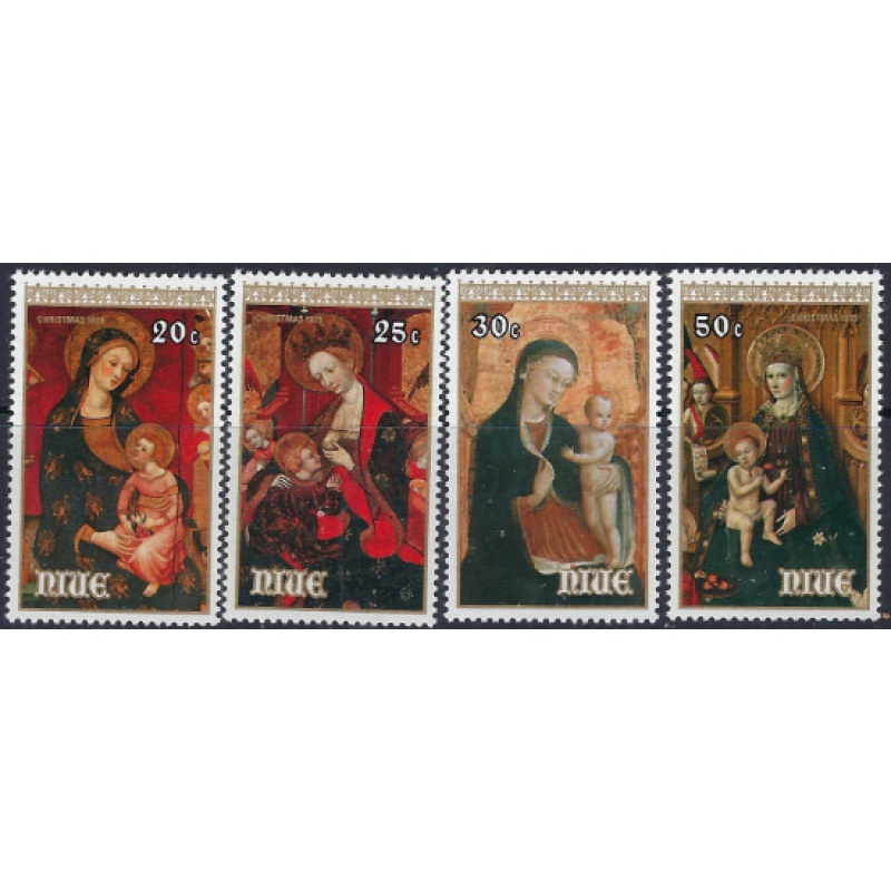 Niue 237-40 MNH 1979 Christmas (ad1873)