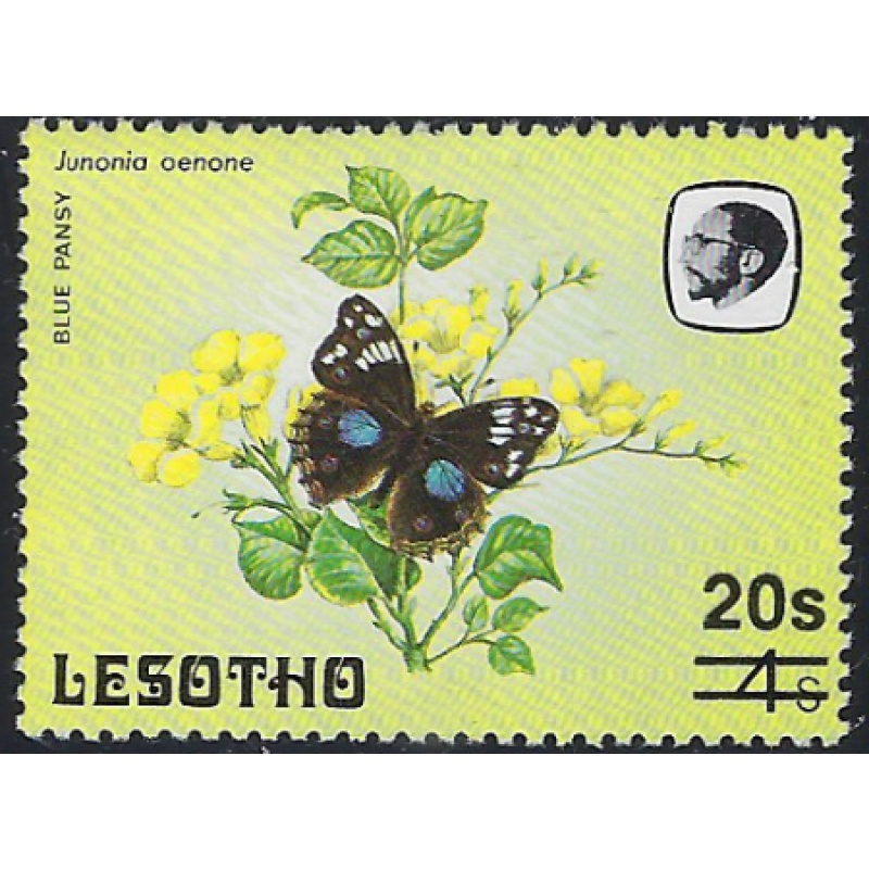 Lesotho 600A MNH 1987 Surcharge (ad1884)