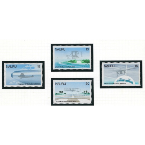 Nauru 191-94 MNH 1979 Airplanes (ad1895)