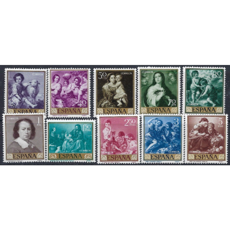 Spain 921-30 MNH 1960 set (ad1948)