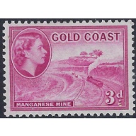 Gold Coast 153 MH 1952 issue (ad1961)