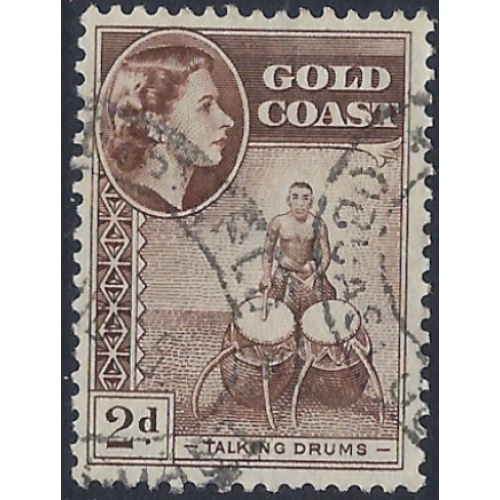 Gold Coast 151 Used 1952 issue (ad1965)