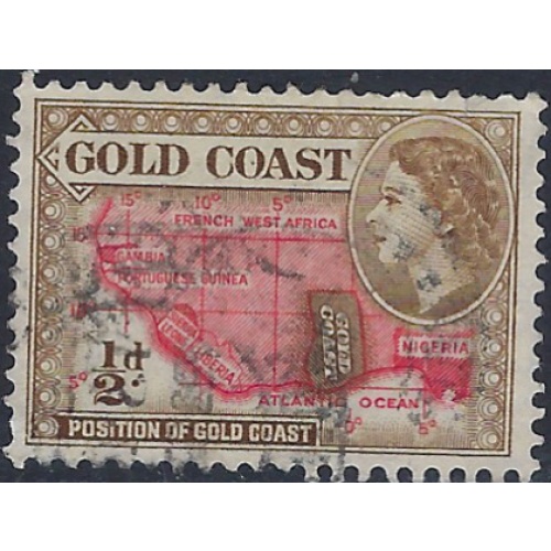 Gold Coast 148 Used 1952 issue (ad1970)