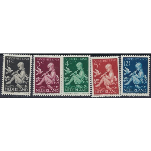 Netherlands B108-12 MNH 1938 set (ad1980)