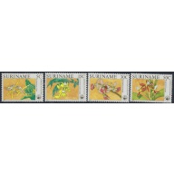 Surinam 743-46 MNH 1986 Orchids (ad1983)