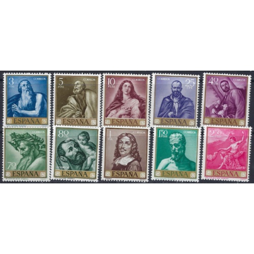 Spain 1159-68 MNH 1963 Paintings (ad1987)
