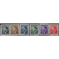 Bohemia Moravia 62-67 Used 1942 set (ad1990)