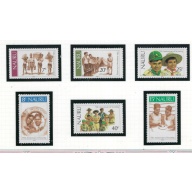 Nauru 244-49 MNH 1982 Boy Scouts (ad2005)