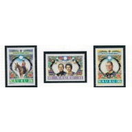 Nauru 257-59 MNH 1982 Royal Visit (ad2007)