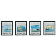 Nauru 280-83 MNH 1984 Ships (ad2015)