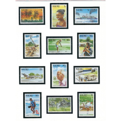 Nauru 285-96 MNH 1984 set (ad2017)