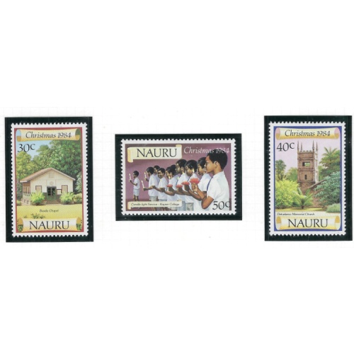 Nauru 300-02 MNH 1984 Christmas (ad2019)