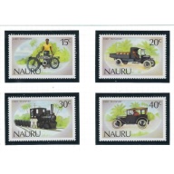 Nauru 317-20 MNH 1986 Early Transport (ad2024)