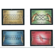 Nauru 350-53 MNH 1988 set (ad2036)