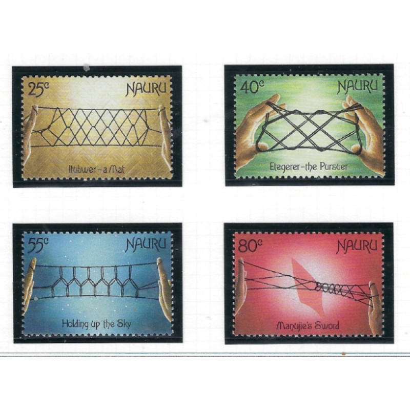 Nauru 350-53 MNH 1988 set (ad2036)