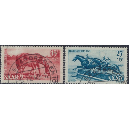 Saar B57-58 Used 1949 Horses (ad2038)