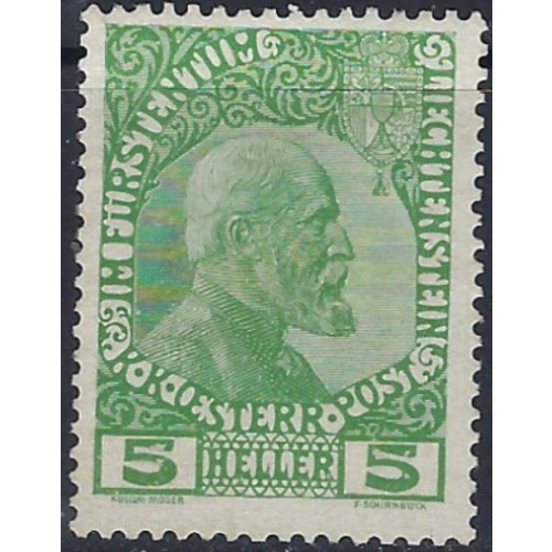 Liechtenstein #1 MNH 1912 issue (ad2042)
