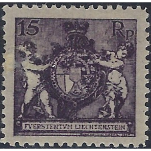 Liechtenstein 61a MH 1921 issue (ad2044)