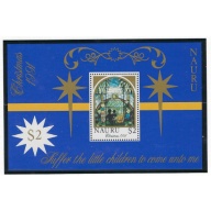 Nauru 395 MNH 1991 Christmas (ad2061)