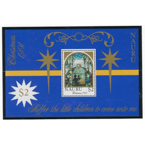Nauru 395 MNH 1991 Christmas (ad2061)